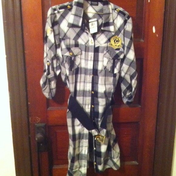 Coogi dress with belt