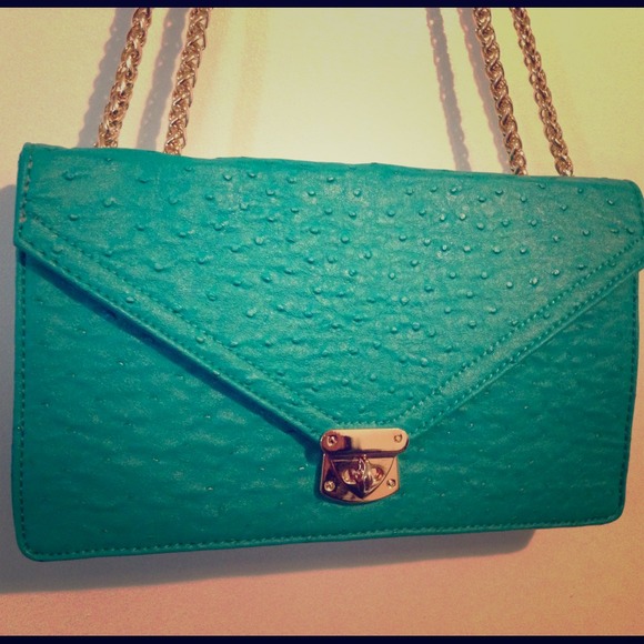 Handbags - Faux ostrich purse