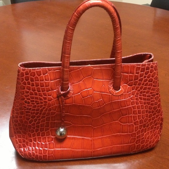 New marked down !! Furla Red leather tote bag