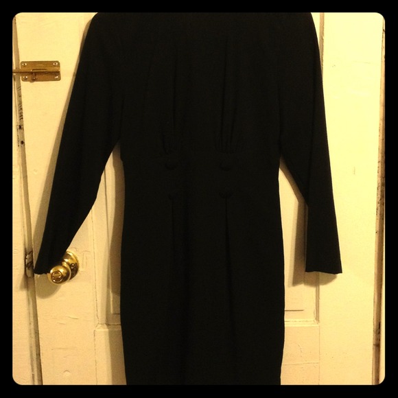 Vintage black mini dress