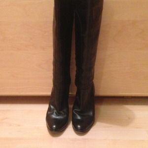 Miss Sixty Black leather boots