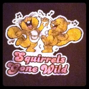 💢💢SOLD💢💢Squirrels Gone Wild tee shirt