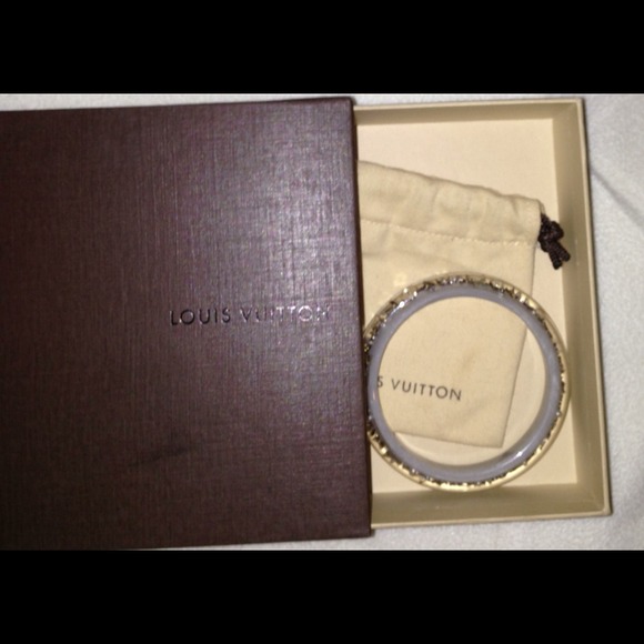 Louis Vuitton classic clear inclusion bangle. - Picture 1 of 3