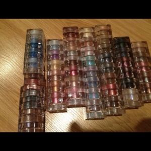 True colors powder makeup all sorts of colors.