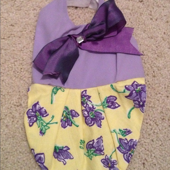 SOLD🐶Custom made Lilly Pulitzer Doggie Dress
