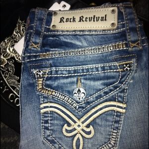NWT rock revival jeans