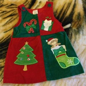 Cute Christmas theme dress