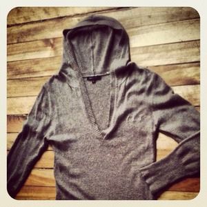 ✋💢SOLD💢✋hooded wool sweater, tunic length
