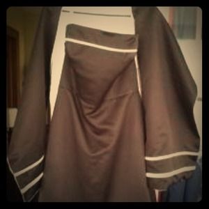 Black dress with sash