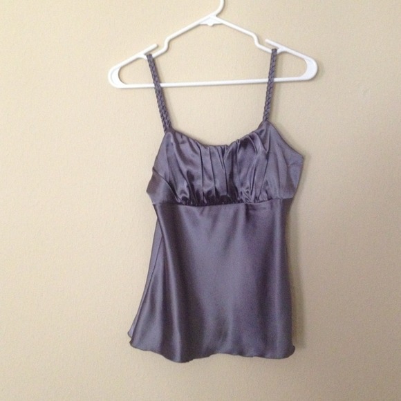 BCX braided spaghetti strap blouse - Picture 1 of 1