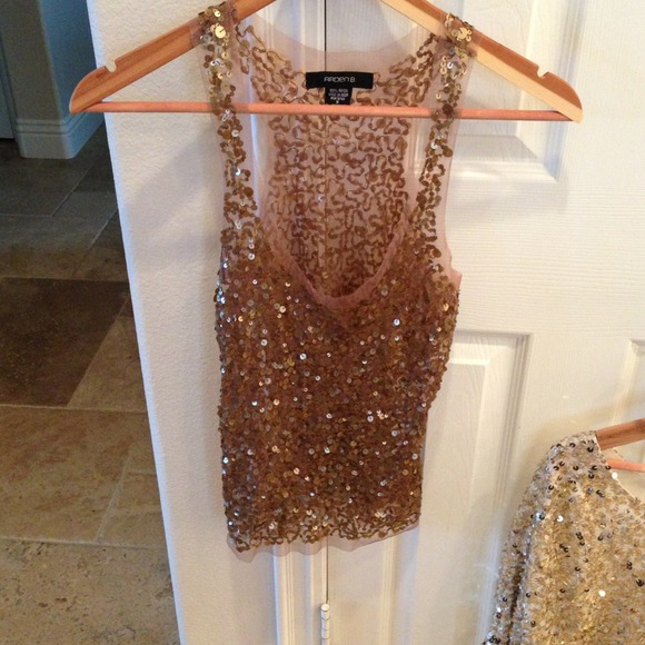 Sequin top from Arden B!