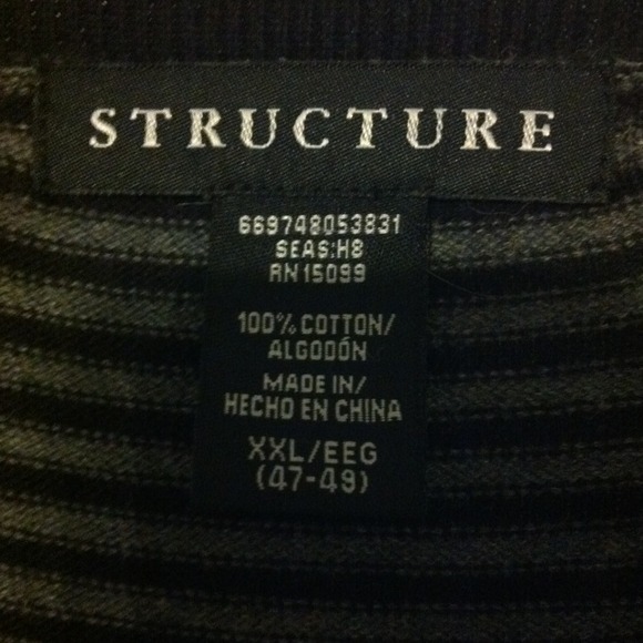 Sweater Structure XXL Worn one time, Like New Mens - Picture 2 of 3