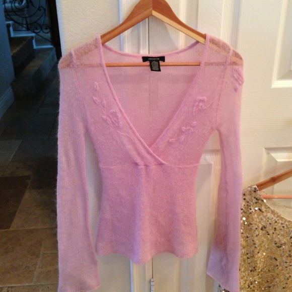 Pink sweater by Arden B. Size small.