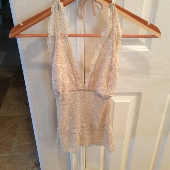 Lace halter top from Arden B. size small.