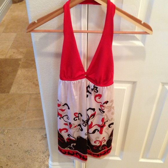 Sexy knit and silk mini dress from Arden B