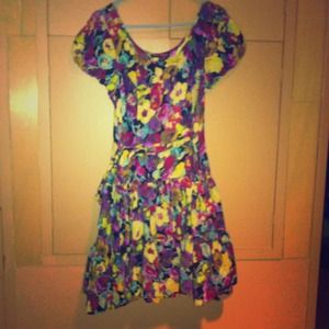 🌸Betsey Johnson Flowered Dress🌺
