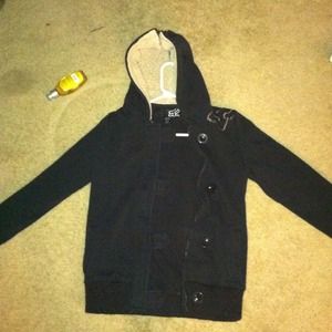 🔴SOLD🔴Fox button up hoodie/jacket.