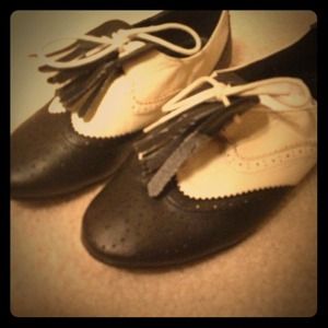 Black&Cream Oxfords