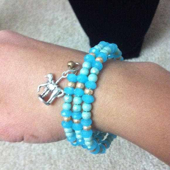 Handmade wirewrap bracelet - Picture 2 of 2