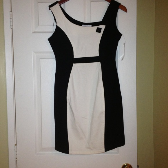 Reduced!!!Black and white dress