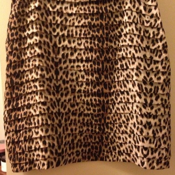 Leopard skirt