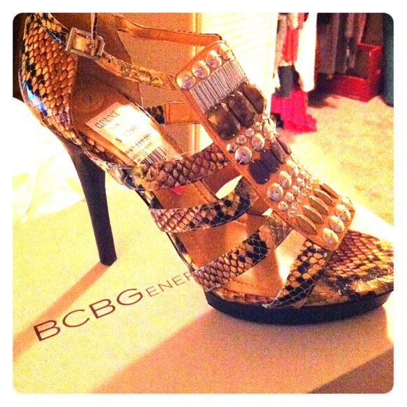 BCBGeneration Kassidia High Heel Platform Sandals