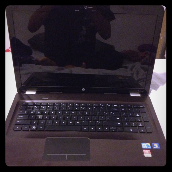 17' inch HP laptop.
