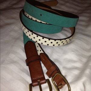 💢Sold in bundle💢New! Two 1937 accessories belts