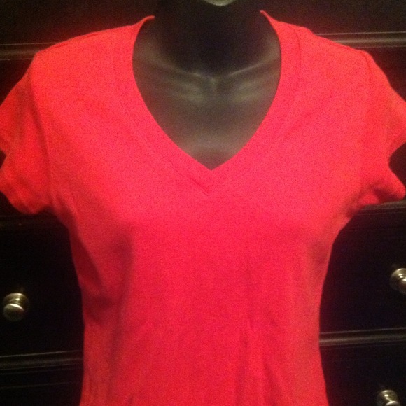 Great red shirt.