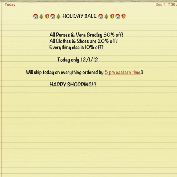 🎅🎄🎁🎉 HOLIDAY SALE 🎅🎄🎁🎉