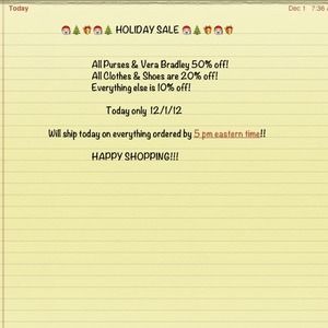 🎅🎄🎁🎉 HOLIDAY SALE 🎅🎄🎁🎉