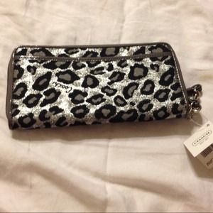 Authentic Coach checkbook wallet