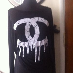 Dripping Chanel Tee!!