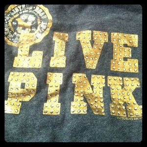 *reserved @miabella037* VS comfy gray gold hoodie