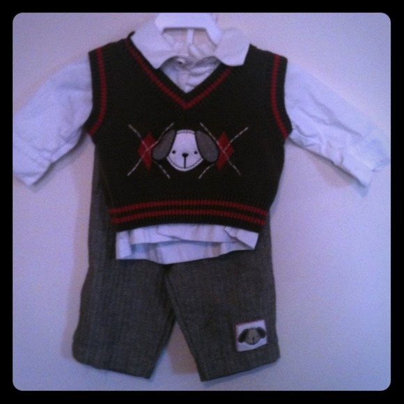 SOLD Reduced! Baby Boy 3 Piece Outfit
