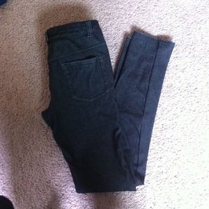 Black jeggings