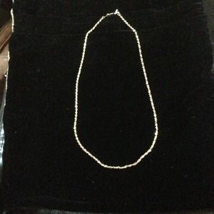 18kt gold plated necklace