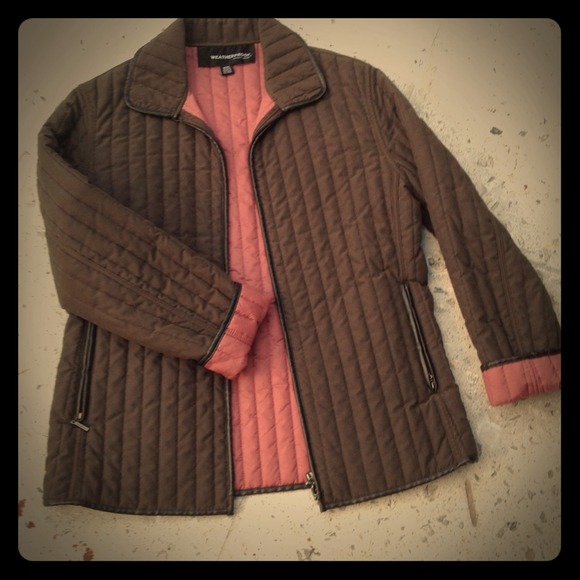 weatherproof quilted jacket