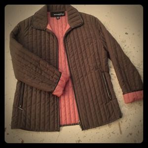 weatherproof quilted jacket