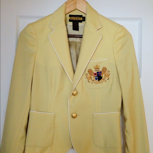 Yellow Blazer (Ralph Lauren Rugby)