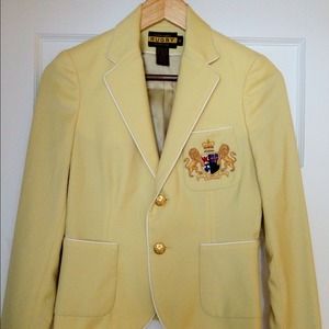 Yellow Blazer (Ralph Lauren Rugby)