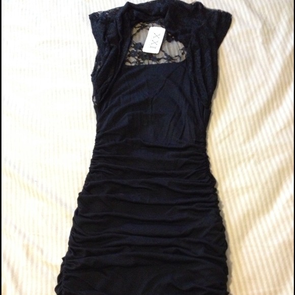 Forever XX1-Black short length dress