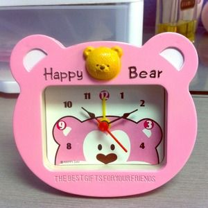 Happy Bear alarm clock
