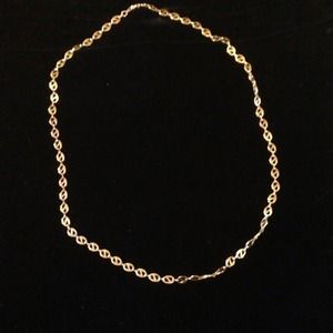 18kt gold plated necklace