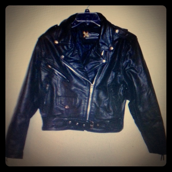 Black 100% Leather Jacket