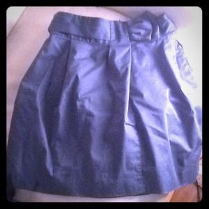 Bcbg pleated high waist skirt