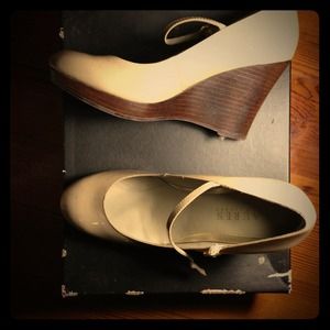 Ralph Lauren high heel wedge shoes Size 6
