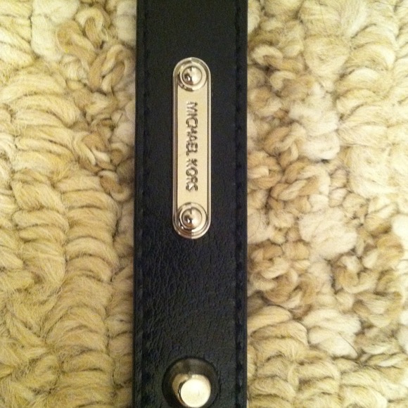 🔥REDUCED🔥Michael Kors Studded Black Leather Belt