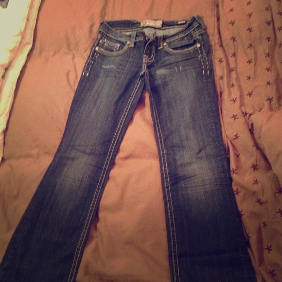 MEK jeans worn twice, great condition.