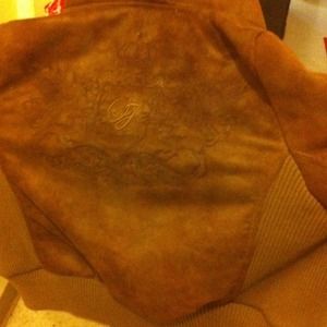 Sean john suede jacket brown size xl females
